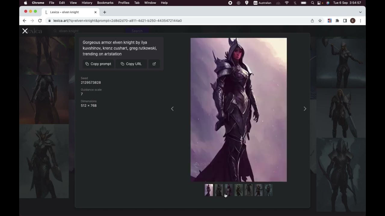 Lexica: A search engine for AI-generated art