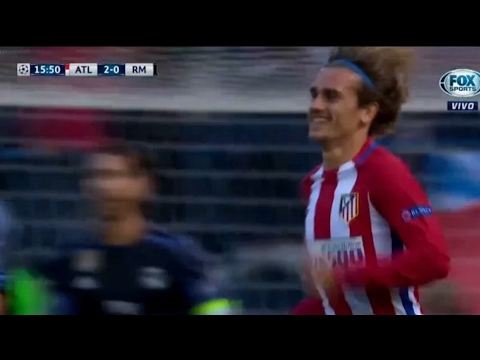 GOL Griezmann Atletico Madrid-Real Madrid 2-0 HD