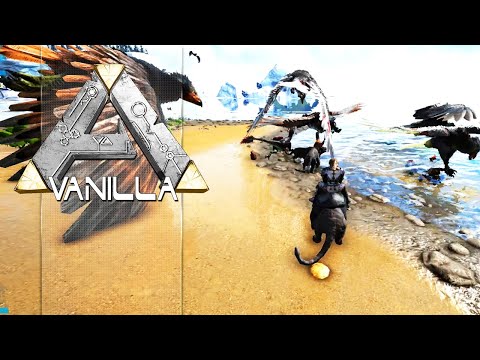 ARK VANILLA T2EP42 - Levamos Nossos Filhotes Para Caçar!