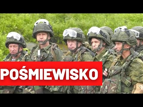 Rosyjski batalion "Tygrys" POŚMIEWISKIEM. Żołnierze wyglądają jak z sanatorium