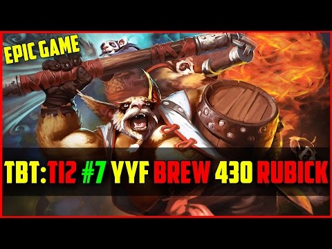 TBT:TI2 #7 YYF Brewmaster 430 Rubick - iG vs LGD | Dota 2 International 2 Gameplay