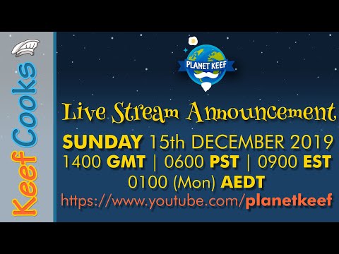 Live Stream Announcement | Sunday 15th December, 1400 GMT