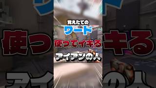 覚えたてのワードでイキるアイアンの人の末路は大体こう#VALORANT