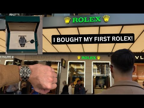 Buying My First Rolex Watch!