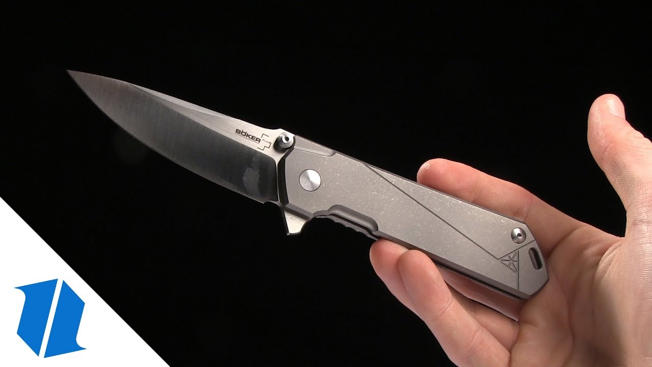Boker Plus | Kihon Frame Lock Knife | Titanium | Satin Boker Plus | Kihon Frame Lock Knife | Titanium | Satin