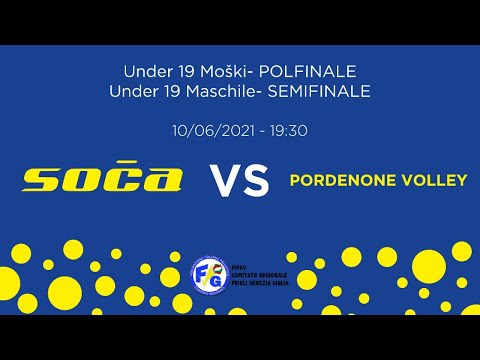 ŠZ SOČA APD ZKB - PORDENONE VOLLEY | U19 Maschile