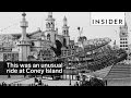 This was an unusual ride at Coney Island's Lunda Park 100 years ago
