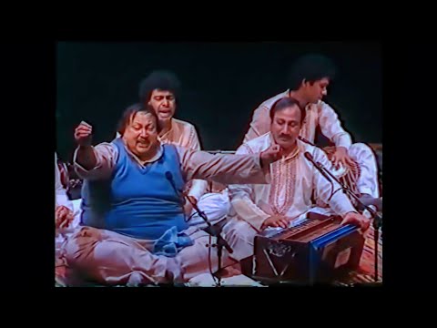 Naseeb Mera Jaga Diya || Lyrical Video || Full HD || Ustad Nusrat Fateh Ali Khan