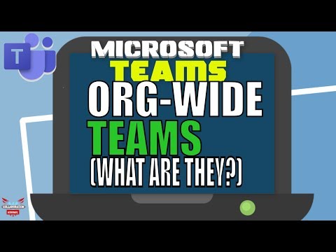 , title : 'Microsoft Teams Org Wide Teams (What are They?)  microsoft teams best practices'