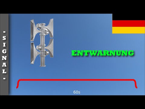 Sirenensignal "Entwarnung" (Deutschland) | SES 600