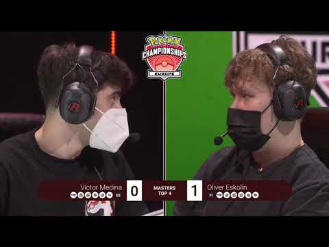 2022 Pokémon Europe International Championships VGC Top 4   Victor Medina vs Oliver Eskolin