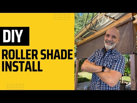 Coolaroo Outdoor Roller Shade Easy Installation