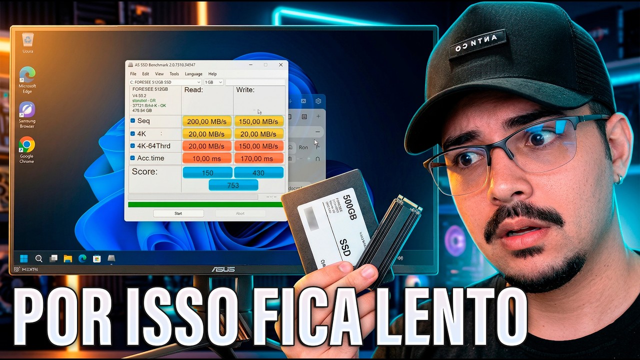 +40% DE VELOCIDADE! O recurso "escondido" que está roubando a potência do seu SSD 🚀