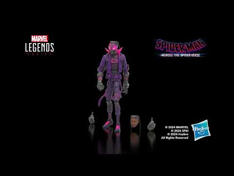 Spider-Man: Across the Spider-Verse Marvel Legends Miles G. Morales Action Figure Video