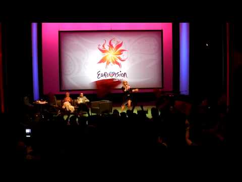 Eurovision Song Contest 2012 DeLaMar Theater - Marga Bult " Rechtop in de wind 2012 versie "