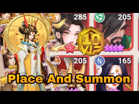 Place And Summon P-Server VIP 10 + Free Hero ★5 + Free 18M Ingot & More
