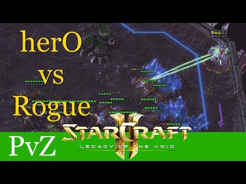 herO vs Rogue (PvZ) - Hangzhou SC Carnival - Starcraft 2: LotV Profi Replays [Deutsch | German]