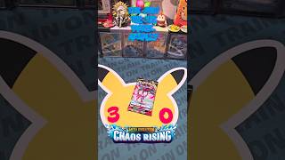 CHAOS RISING PACK LUCK? #pokemon #pokemontcg #pokemonopening