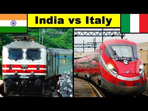India vs Italy Railway Comparison