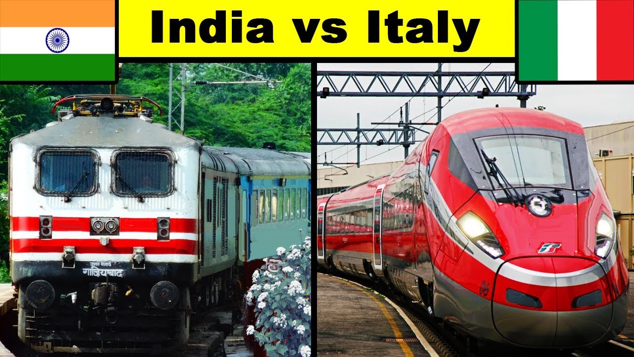 India vs Italy Railway Comparison