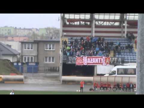 Ostrovia 1909 - Sparta Brodnica - Doping kibiców w dniu 09042016