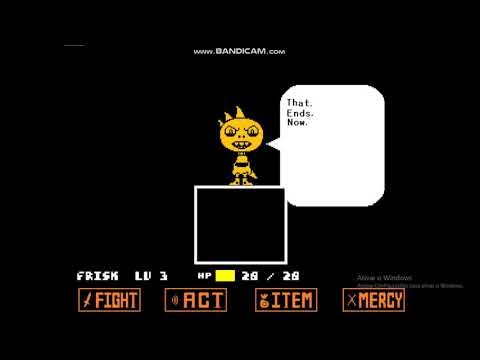 Monster Kid De Underfell battle