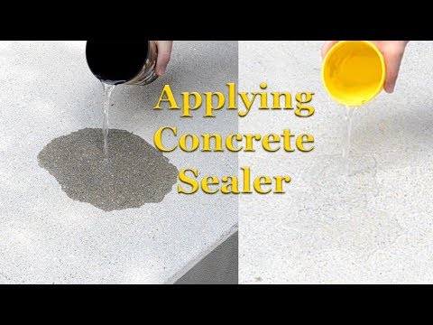 Applying Concrete Sealer | Part 3 – Sealing Concrete