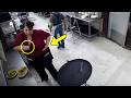 Waitress Didn't Know She Was Being Filmed When She Did This To An Old Man's Food