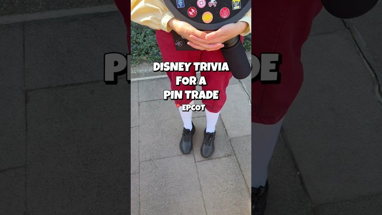 Cast Member Trivia for a Pin Trade #disneypintrading