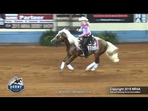 Wimpys High Bid ridden by Brenda Joyce - 2015 NRHA Derby FINALS - NP Derby (Sec. 1)