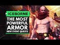 MHW Iceborne | THE MOST POWERFUL NEW ARMOR SET - All Joy Festival Armor