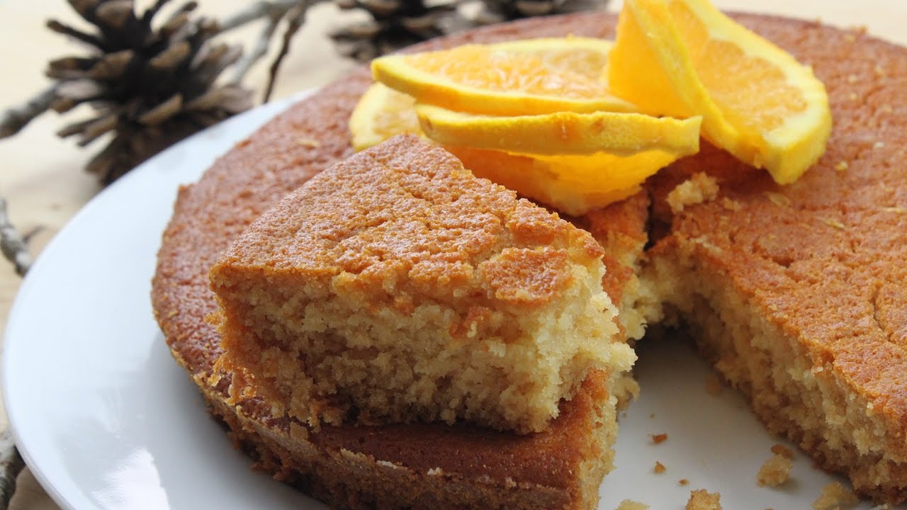 Torta Velocissima all'Arancia - Senza Zucchero e Senza Burro
