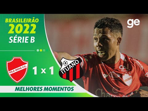Gols e lances de Vila Nova-GO x Ituano