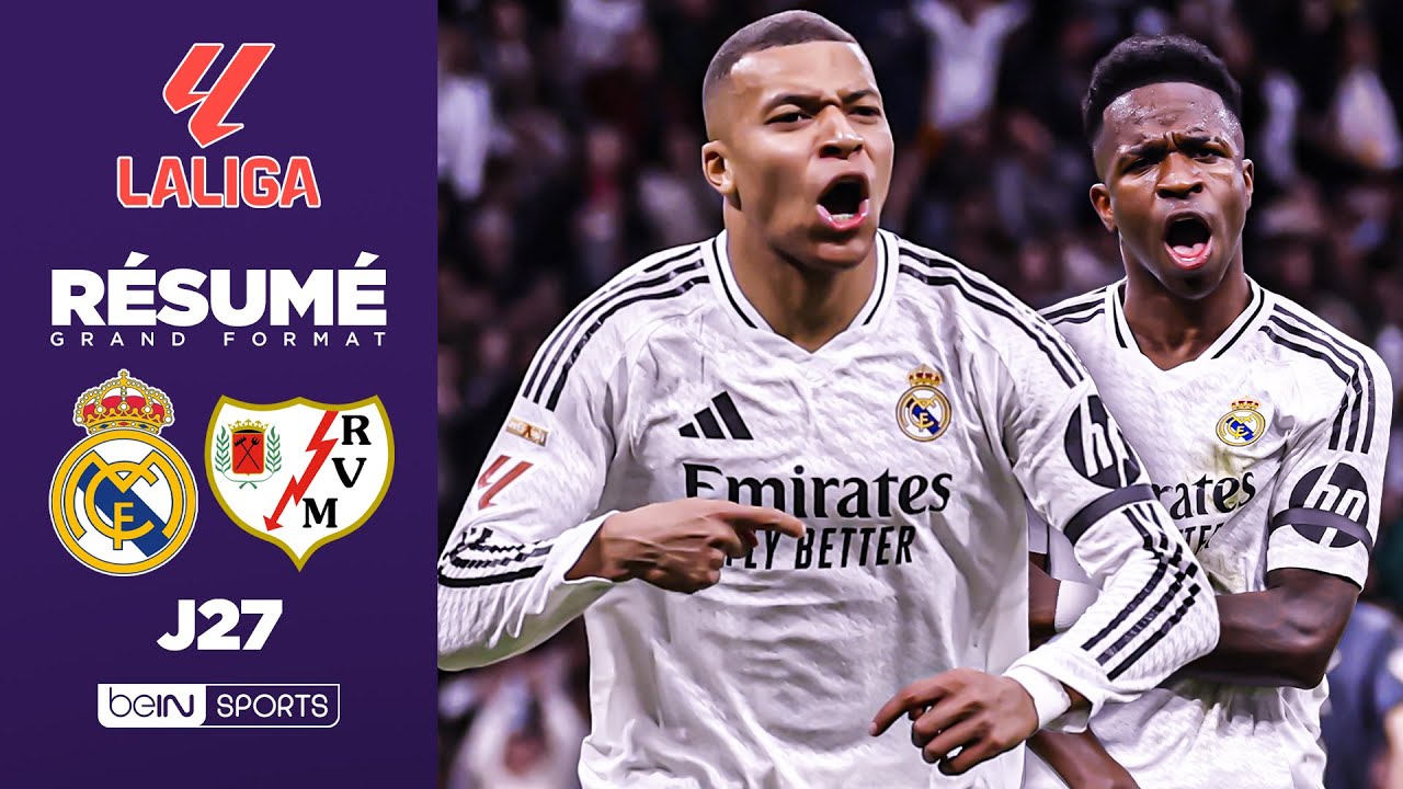 Résumé : MBAPPÉ et VINICIUS, c'est JOGA BONITO face au Rayo