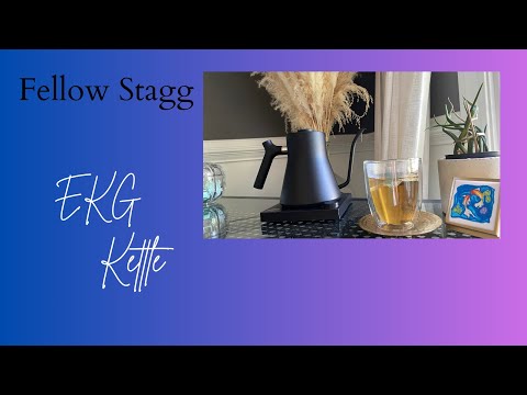 Fellow Stagg EKG Electric Gooseneck Kettle - Perfect Pour-Over Coffee & Tea Kettle