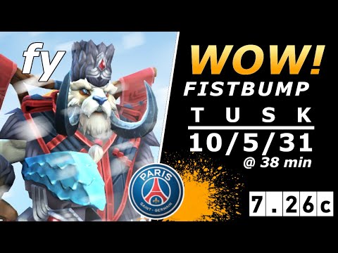 PUB STARS - High Quality Pro Matches - fy - TUSK - Off Lane |- Dota 2 (7.26c)