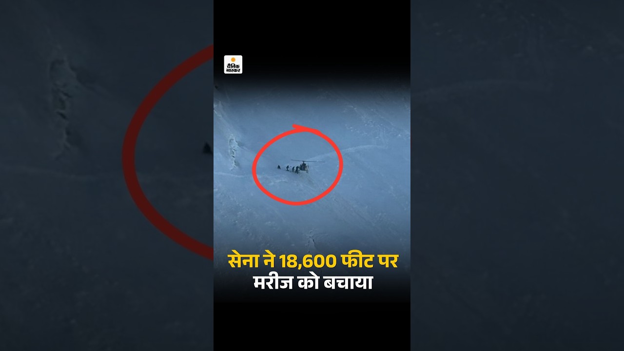 Indian Army Rescue Operation: सेना ने 18,600 फीट ऊंचाई पर मरीज को बचाया, VIDEO