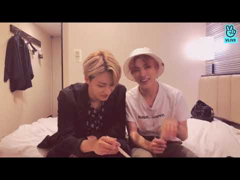 [ENG SUB] ATEEZ VLIVE 20190518 - 일본 편의점 먹방 (Feat. 새로운 유닛 이름 공개‼️)