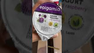 epigamia greek yogurt👍 #shorts #yshorts #ytshorts #youtubeshorts #youtubeshortsvideo