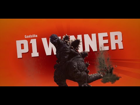 GigaBash Godzilla arcade mode