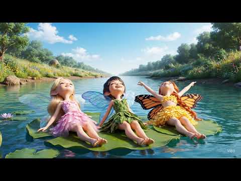 Fairy Forest day dreams #ai #aivideos #fairy #veo3 #nymphs #river