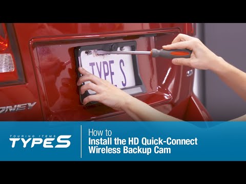 How to Install the Type S HD Quick-Connect Wireless Backup Cam