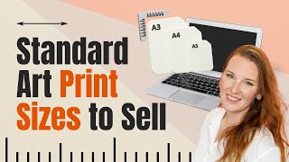 How to Size Printable Wall Art to Sell on Etsy | Standard Art Print Sizes for Digital Downloads