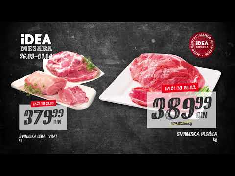 IDEA mesara 26.03 - 1.04.2018.