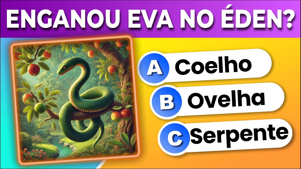 35 Perguntas Sobre a Bíblia Essenciais | Quiz Bíblico