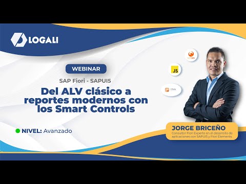 SAPUI5 - Del ALV clásico a reportes modernos con los Smart Controls