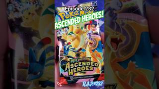 Episode 232 Ascended Heroes pack opening!  #pokemon #packopening #pokemoncards #asmr #pokemontcg