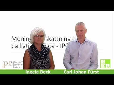 Meningsfull skattning av palliativa behov - IPOS