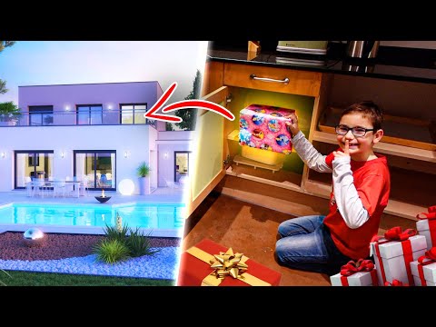 CACHE CACHE CADEAUX DANS LA MAISON (Des cadeaux cachés partout !)