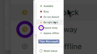 Why are the BRB and Away Icons Identical in Microsoft Teams? #shorts